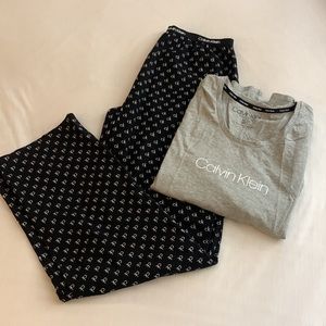 Women’s Calvin Klein pajama set size small